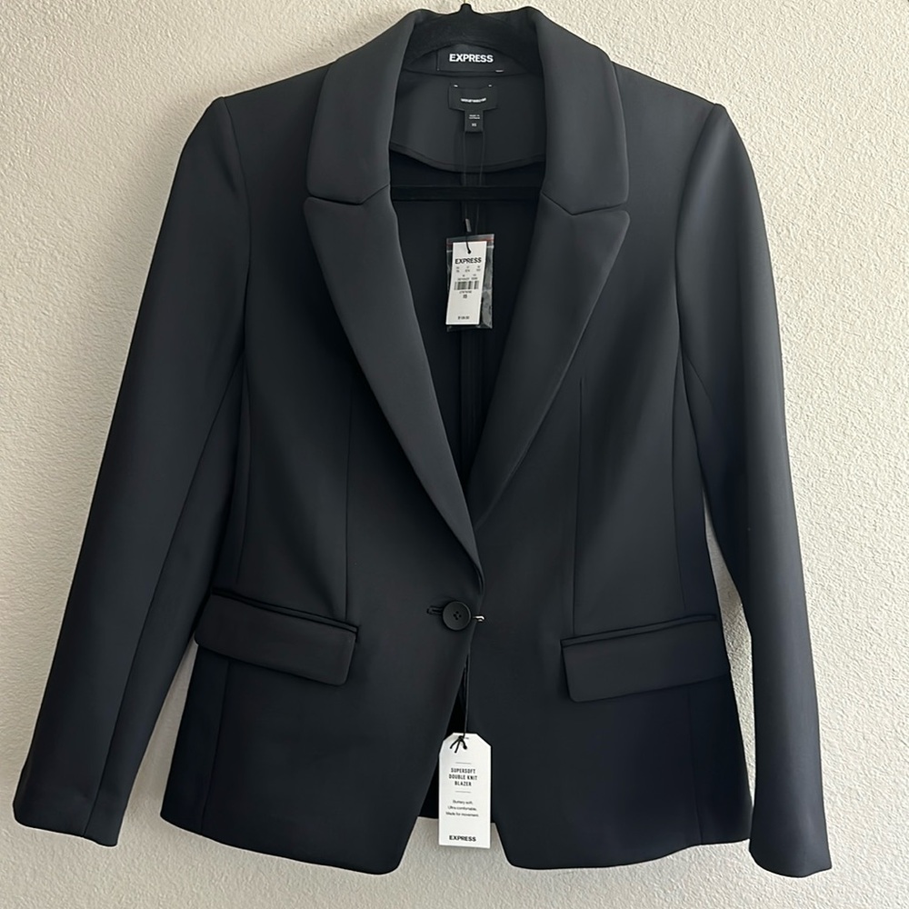 Express Women’s Double Knit Blazer